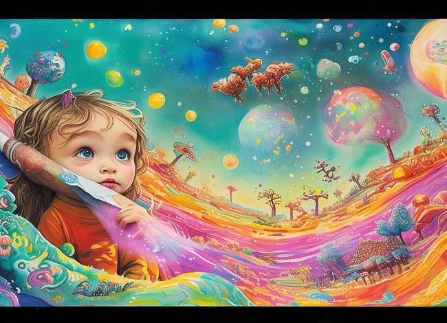 水彩笔故事儿童、我的水彩笔可以一个小故事