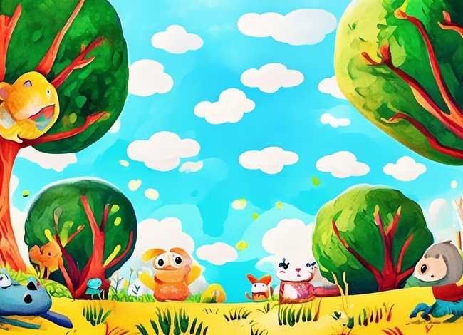 小学生绘本故事绘画作品（小学生绘本故事绘画作品图片）