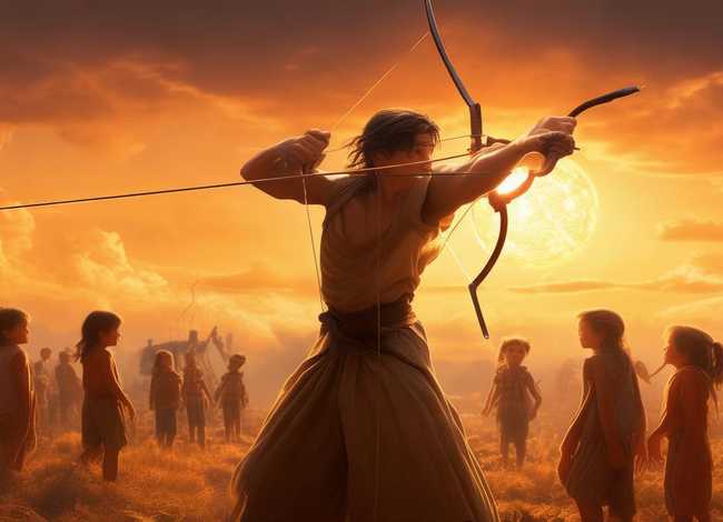 儿童故事后羿射日，少儿故事后羿射日