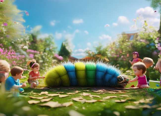 儿童故事毛毛虫的视频 - 幼儿园毛毛虫故事视频