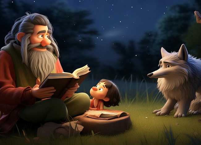 东郭先生儿童睡前的故事；3-6岁儿童睡前故事东郭先生和狼