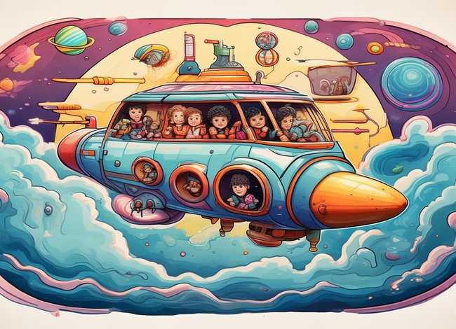 儿童科幻绘画简单又好看 - 儿童科幻绘画简单又好看又漂亮