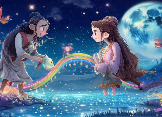 七夕的故事动画片；七夕的故事动画片视频