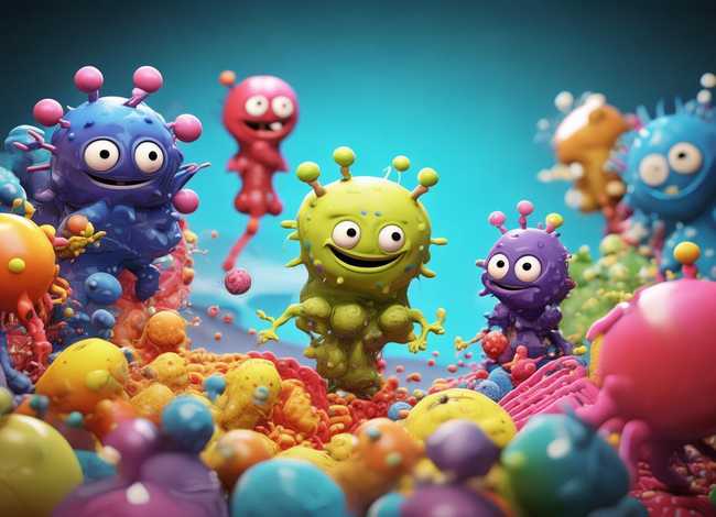 细菌故事绘本，细菌故事绘本图片