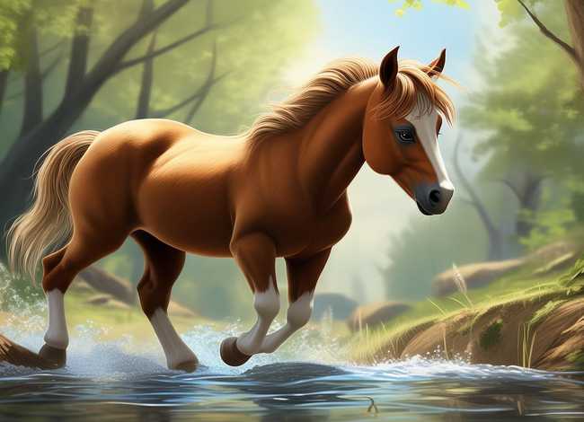 贝乐虎故事小马过河 《小马过河》贝乐虎睡前故事