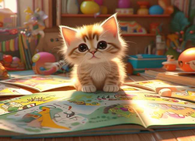 小猫的故事幼儿故事；小猫的故事幼儿故事绘画