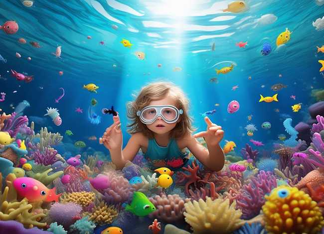 儿童海底简笔画 - 儿童海底简笔画图片大全