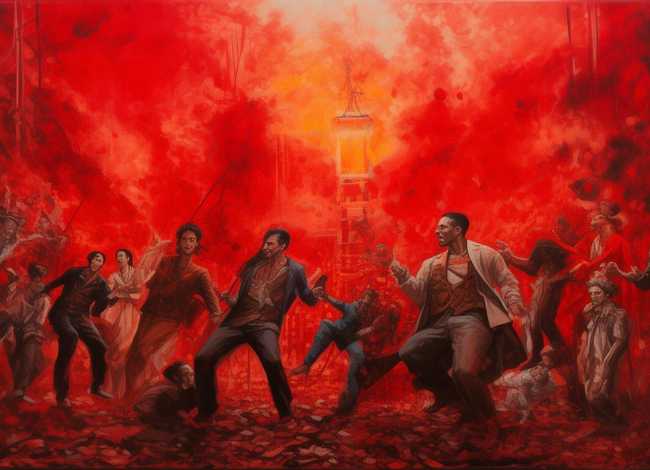 红色故事的绘画；红色故事的绘画比赛怎么画