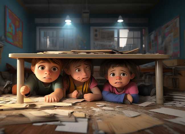 地震故事绘本图片大全（地震故事绘本图片大全四年级）