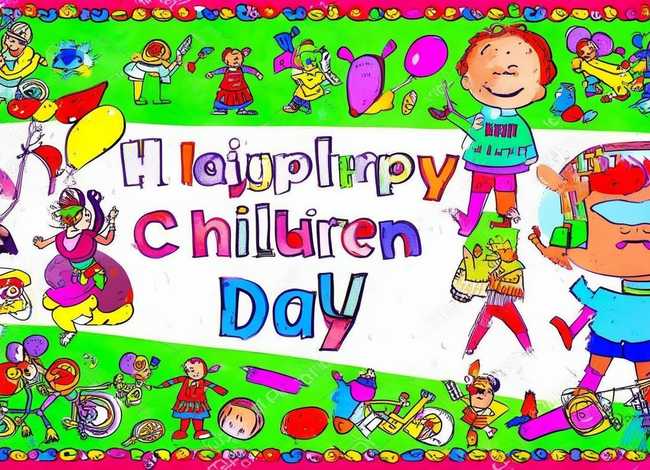 儿童节英文手抄报 儿童节英文手抄报模板 儿童节英文手抄报 儿童节英文手抄报模板