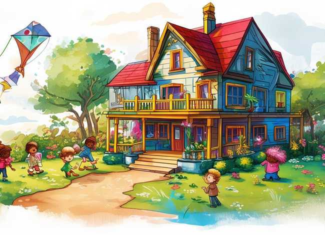 关于住宅的儿童故事书 关于房子的故事书
