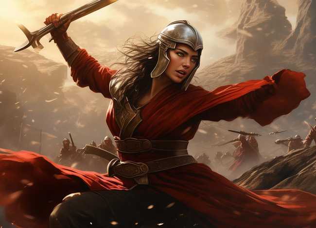 巾帼英雄小故事100字（巾帼英雄小故事100字内容）