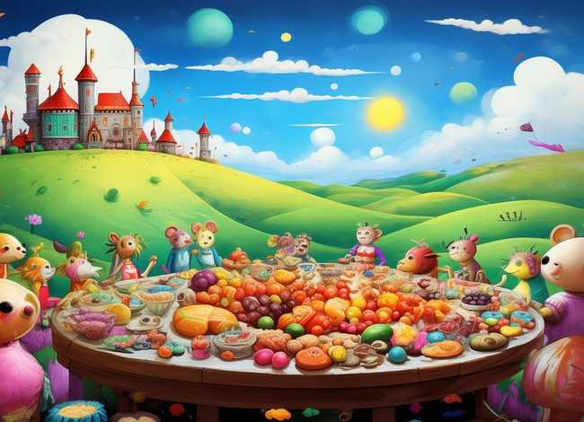 小学绘画作品童话故事，小学生绘画故事作品图片