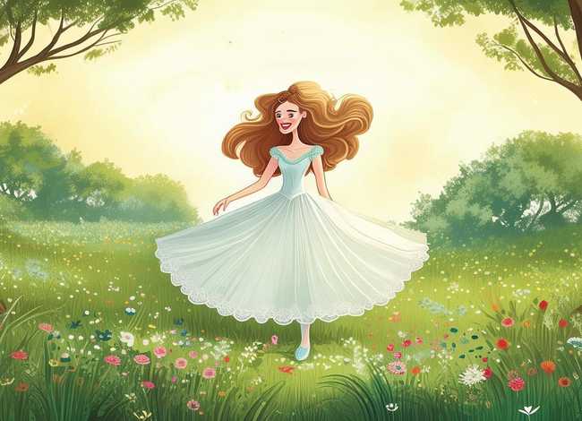 灰姑娘童话故事绘本简笔画 灰姑娘故事绘本图片简单手画