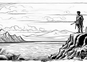 古希腊神话故事的插图简笔画，古希腊神话故事的插图简笔画图片