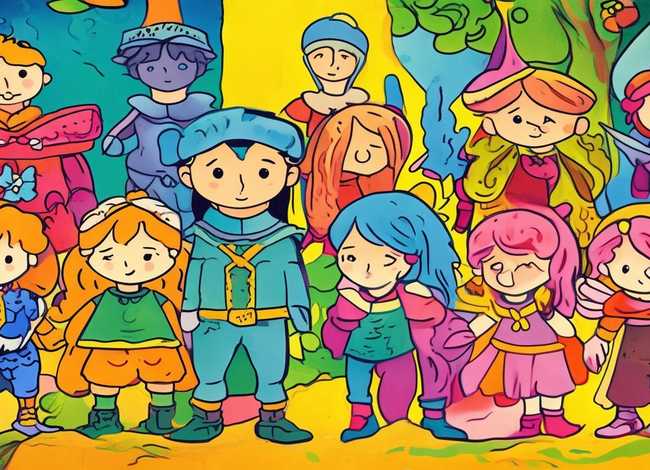 人物的故事大全经典儿童；人物故事简笔画图片大全