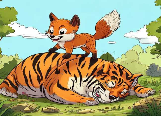 儿童故事狐假虎威完整版（故事狐假虎威完整版绘本）