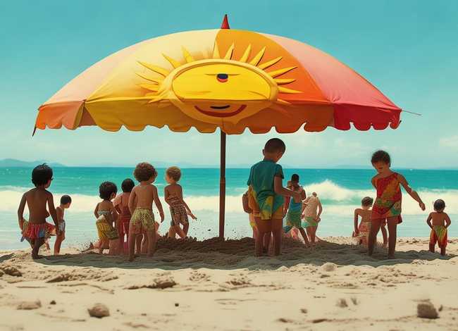 太阳伞儿童故事 - 太阳伞的故事 太阳伞儿童故事 - 太阳伞的故事