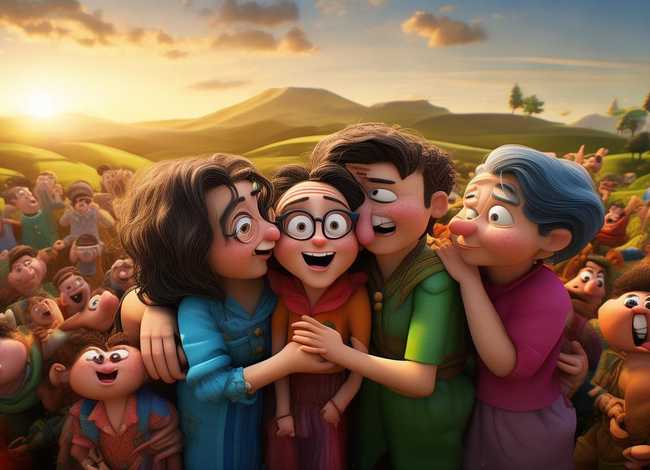 沙雕动画感人故事 - 沙雕动画感人故事视频