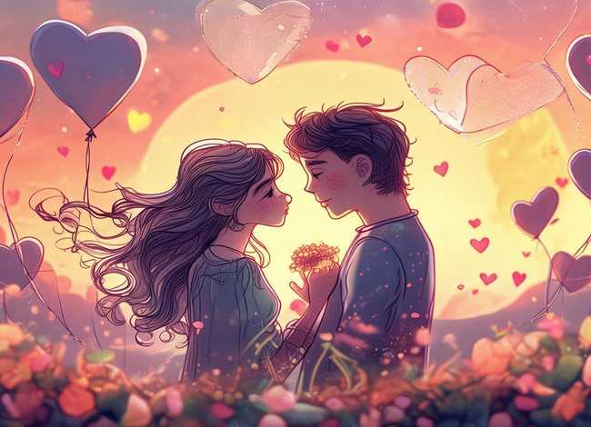 关于爱情故事简笔画教程、关于爱情故事简笔画教程大全