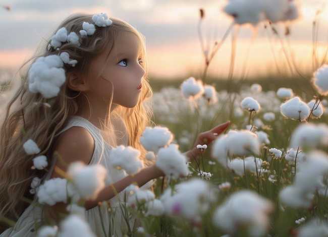 姑娘 故事，棉花姑娘故事