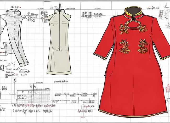 儿童旗袍打版教程，儿童旗袍打版图片