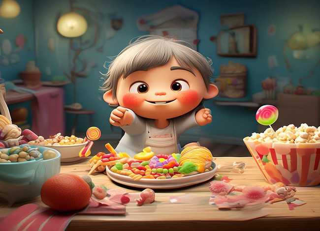 吃东西儿童故事 吃东西的绘本故事