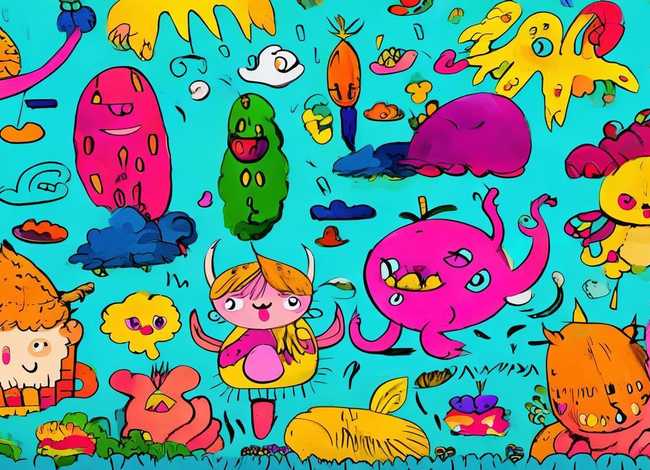 儿童故事绘画作品、儿童故事绘画作品简单好看