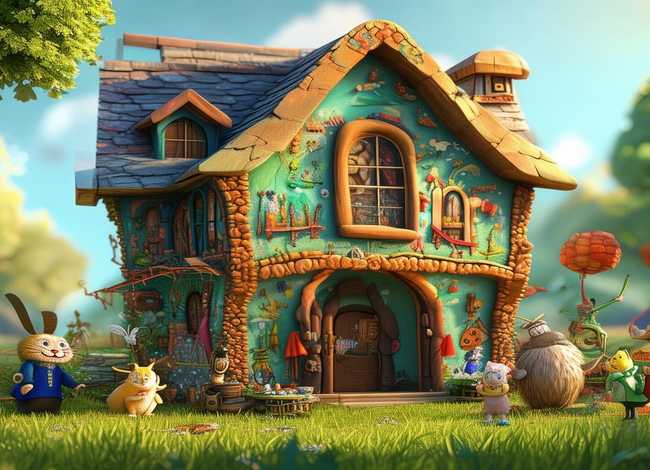 讲故事房子绘本（讲故事房子绘本教案）