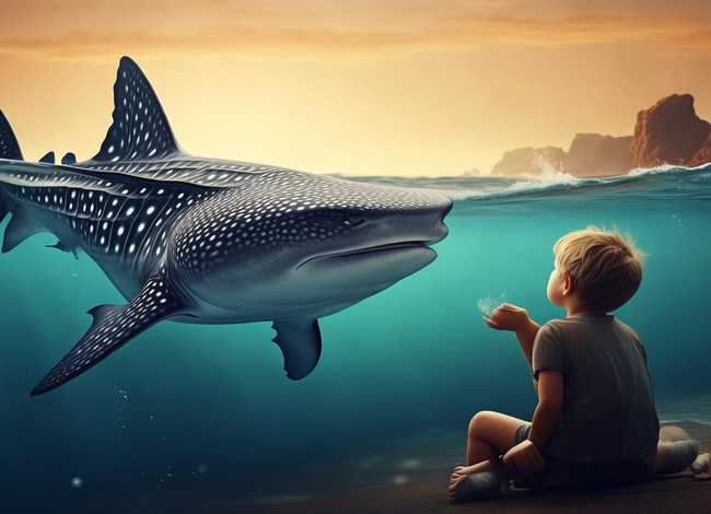 鲸鲨的儿童故事 鲸鲨的故事睡前故事