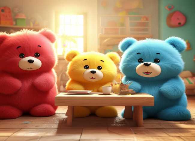 儿童故事大全三只熊 - 少儿故事大全 睡前故事三只熊
