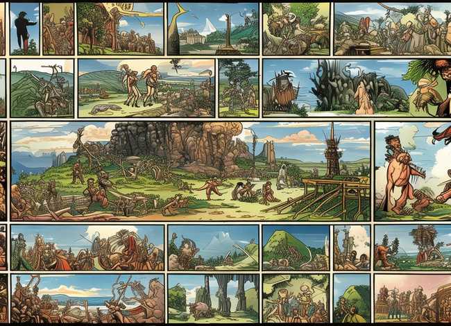 神话故事图文绘画连环画；神话故事图文绘画连环画大全