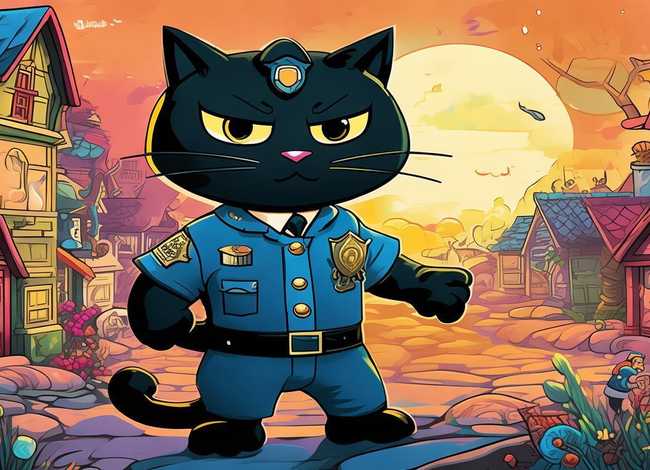 黑猫警长儿童故事绘本 黑猫警长绘本故事内容