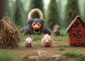 三只小猪儿童故事 少儿故事三只小猪