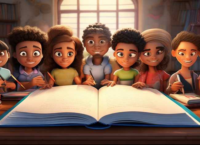 适合学习励志的插画，励志好学的画