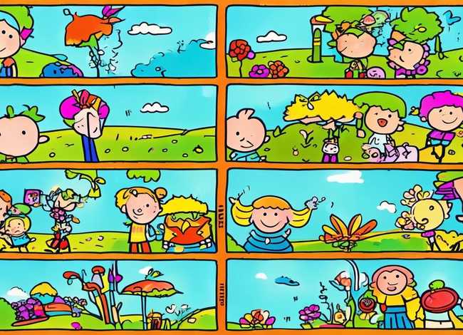 儿童连环画简单又好看（儿童连环画简单又好看又漂亮）