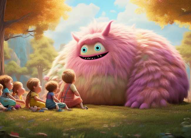 儿童故事怪兽的故事文字版 - 怪兽的故事幼儿故事
