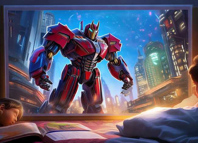 变形金刚故事书 - 变形金刚故事睡前故事书