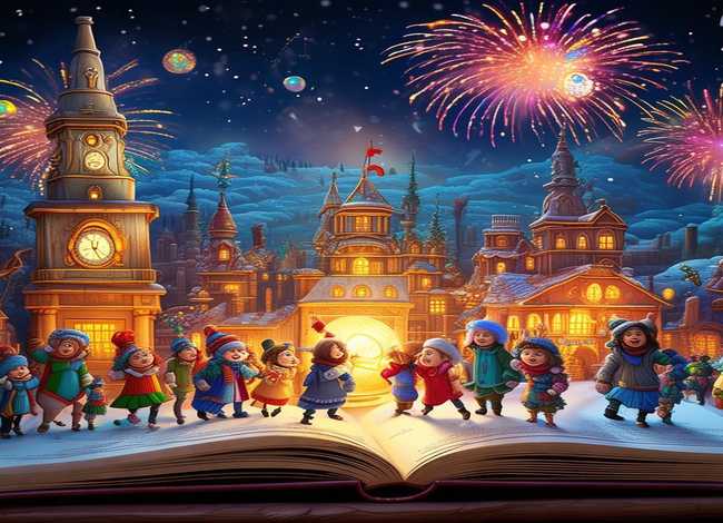 新年故事绘本，新年故事绘本册