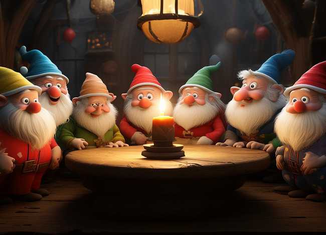 儿童睡前故事七个小矮人的故事 - 睡前小故事七个小矮人的故事