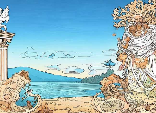 外国神话绘画作品图片大全；外国神话绘画作品图片大全简单