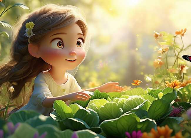 白菜姑娘儿童故事，白菜姑娘的故事