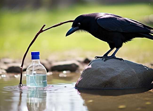 乌鸦喝水儿童故事300字、乌鸦喝水小故事30字