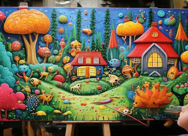 故事大全儿童画画（故事绘画作品大全）