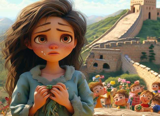 孟姜女哭长城的故事儿童版视频，孟姜女哭长城故事视频少儿版