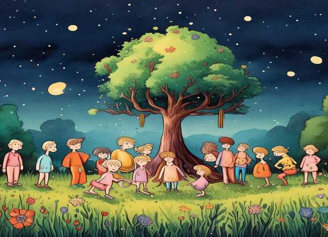 儿童童话故事绘画作品安徒生，儿童画安徒生童话画报