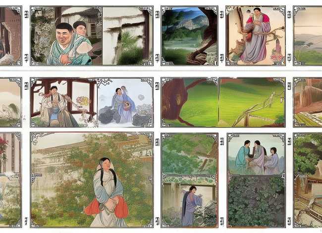 二十四孝故事及图片汇总；二十四孝故事图片大全