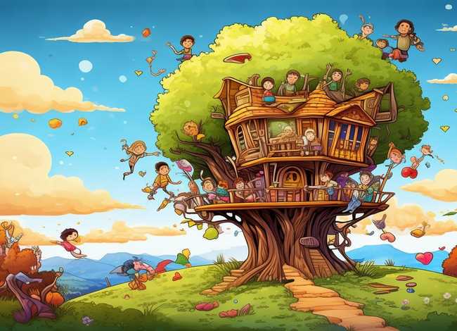 儿童故事插图图片；儿童故事插图图片大全