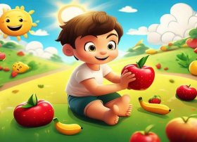 最新儿童水果绘本故事；幼儿水果故事绘本