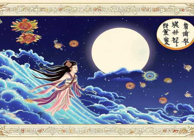 关于神话故事嫦娥奔月的手抄报 - 关于神话故事嫦娥奔月的手抄报内容